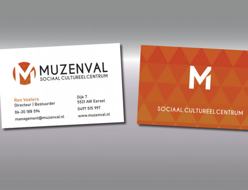 Ontwerp visitekaartjes Muzenval