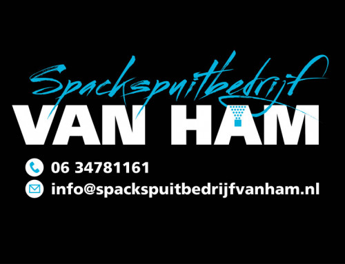 Ontwerp logo Spackspuitbedrijf van Ham