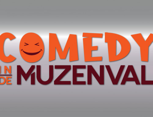 Ontwerp logo Comedy in de Muzenval